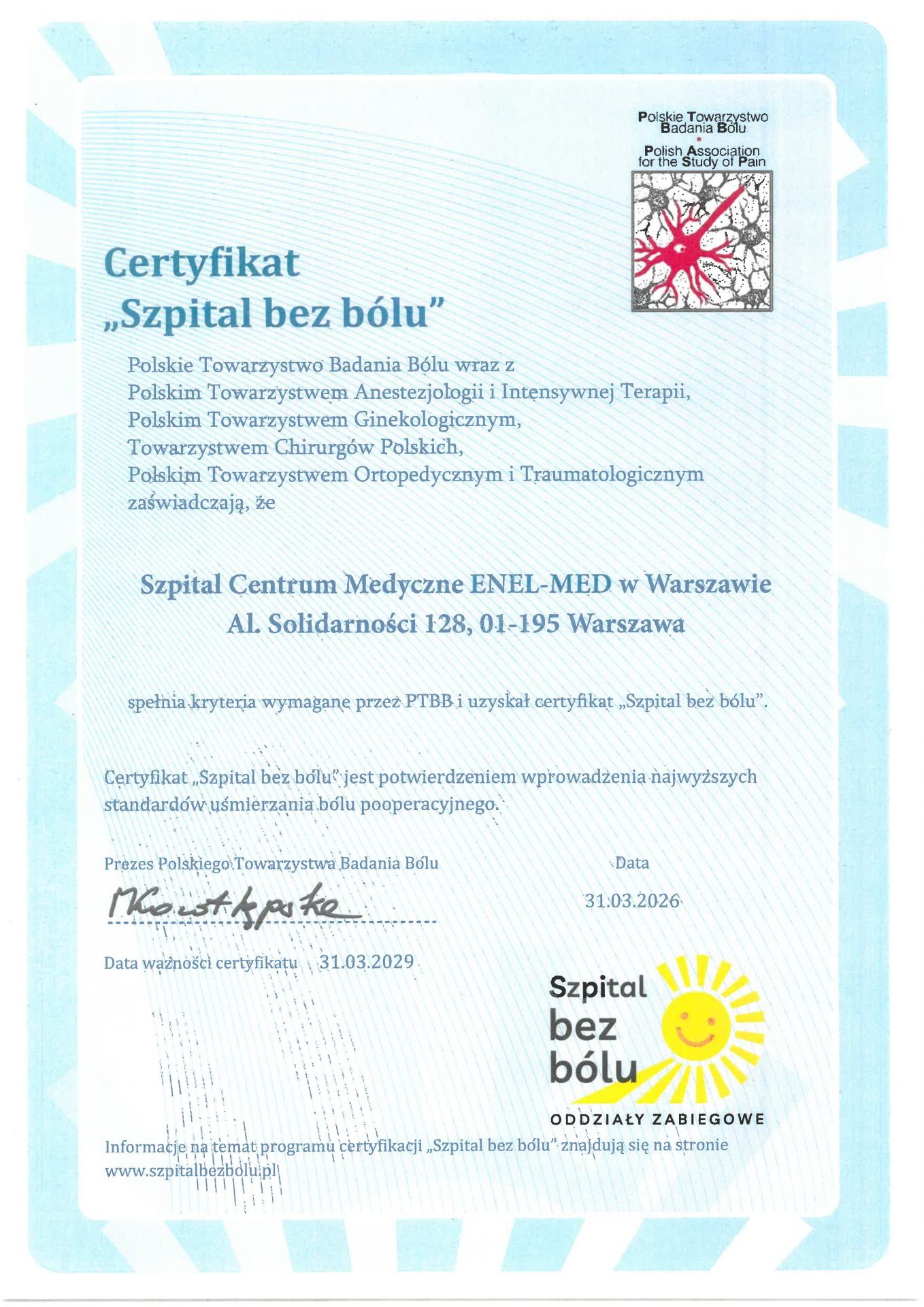 Szpital bez bólu